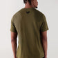 TRUE RELIGION Men Green Printed Round Neck Regular Fit T Shirt