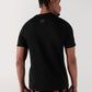 TRUE RELIGION Men Black Printed Round Neck Regular Fit T Shirt