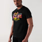 TRUE RELIGION Men Black Printed Round Neck Regular Fit T Shirt