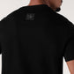 TRUE RELIGION Men Black Printed Round Neck Regular Fit T Shirt