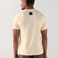 TRUE RELIGION Men Cream Printed Round Neck Regular Fit T Shirt