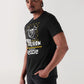 TRUE RELIGION Men Black Printed Round Neck Regular Fit T Shirt