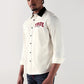 TRUE RELIGION Men Beige Regular Fit Shirt