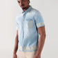 TRUE RELIGION Men Blue Regular Fit Shirt