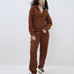 ELLE Women Brown Regular Fit Sweatpant