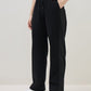 ICONIC Women Black Regular Fit Sweatpant