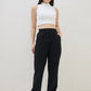 ICONIC Women Black Regular Fit Sweatpant