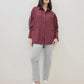 ICONIC Women Maroon Shirt Collar Regular Fit Shirt