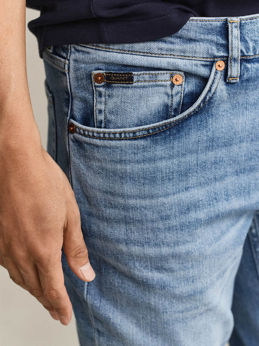 GANT Men Blue Slim Fit Jeans