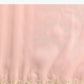 Chic Pink Saree With Resham Thread Work Border
