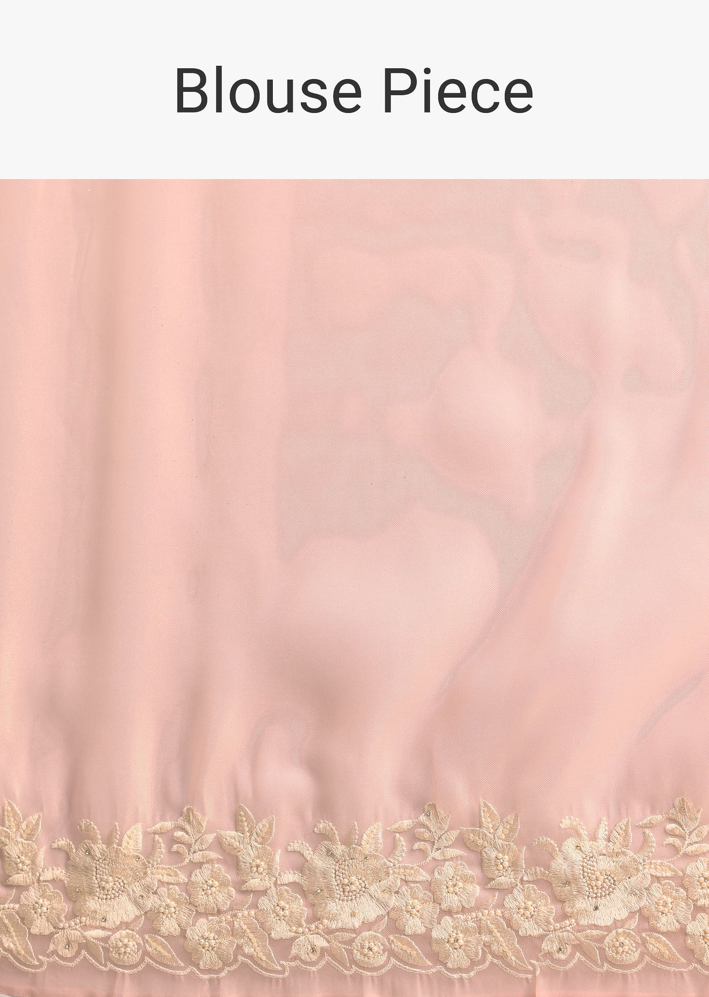 Chic Pink Saree With Resham Thread Work Border