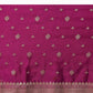 Purple Banarasi Silk Handloom Saree With Woven Motifs And Unstitched Blouse Piece