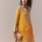 Yellow Embellished Dhoti Suit Set