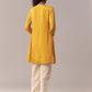 Yellow Embellished Dhoti Suit Set
